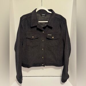 Fasthouse Stargazer Corduroy Jacket Trucker Style Women’s Size XL Black NWT